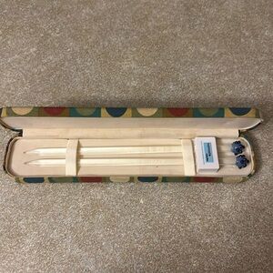 Namaste Glass Knitting Needles-VERY rare